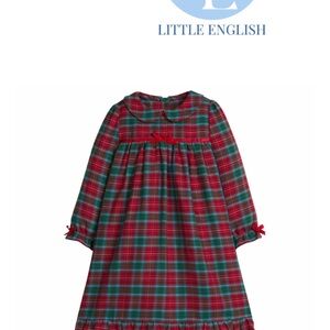 Little English Festive Plaid Nightgown